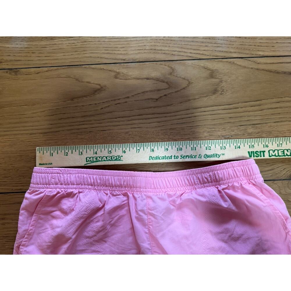 Columbia Women Size Medium Pink Pull On Athletic Shorts Nylon Preppy Athleisure - Picture 4 of 15